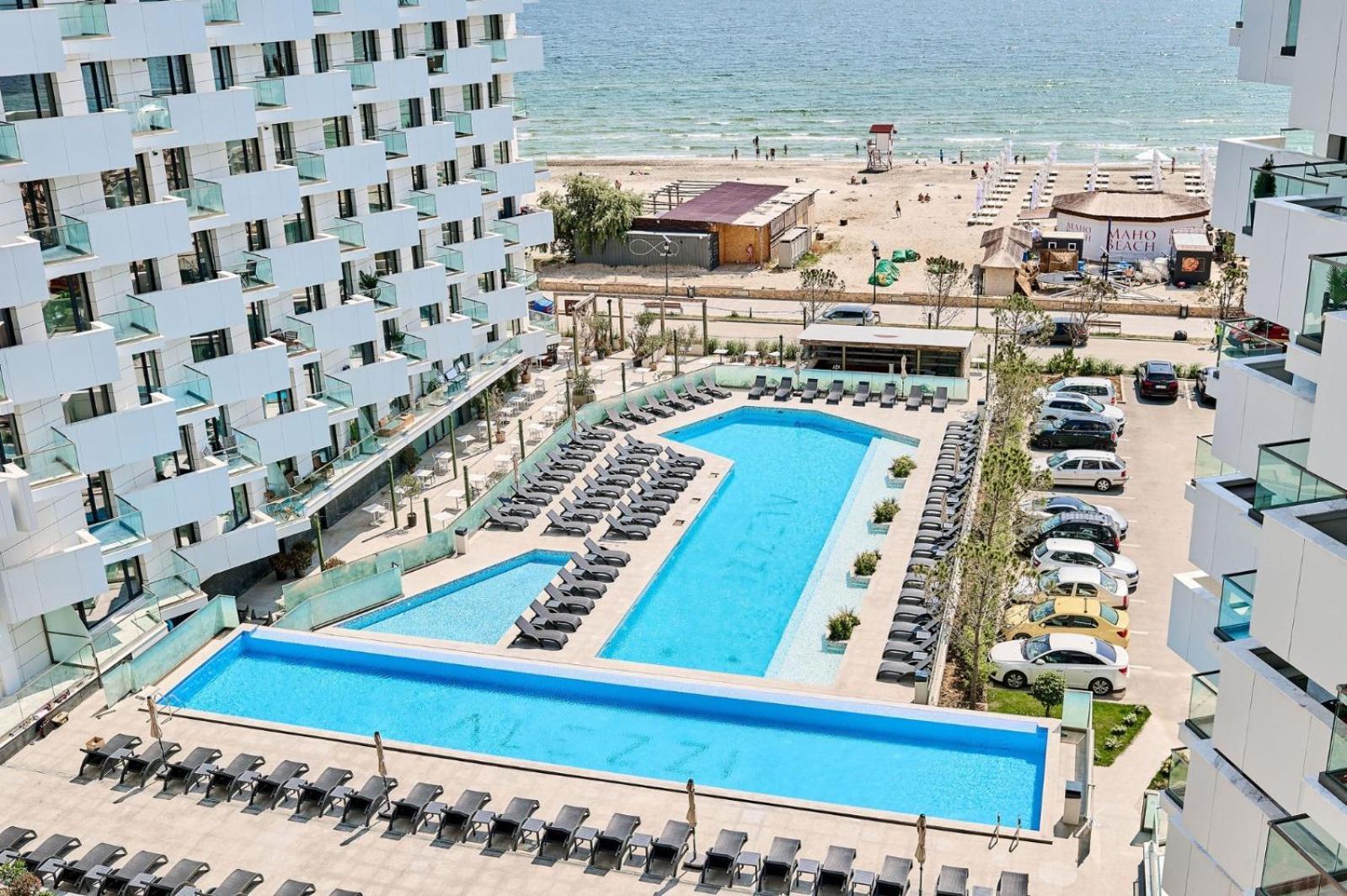 Vlezal Apartment Spa&Pool Beach Resort Mamaia Exteriér fotografie
